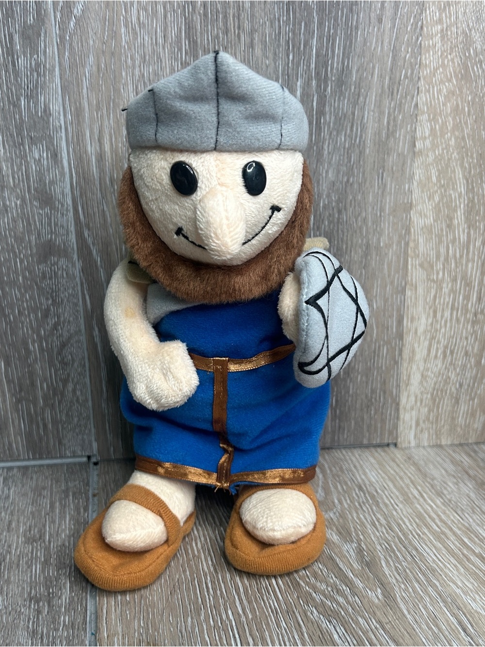 Maccabee On The Mantel Plush Judah Soldier Hanukkah Holiday DollToy Vey 2011 10”